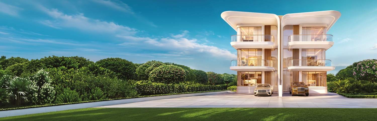 Greenz by Danube villas in a landscaped community